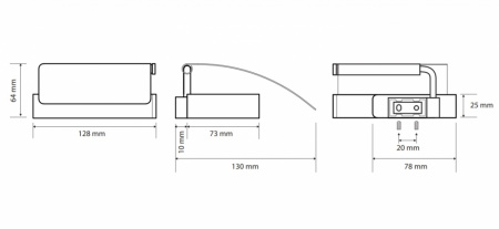 Держатель для туалетной бумаги Bemeta Solo 139112012 фото