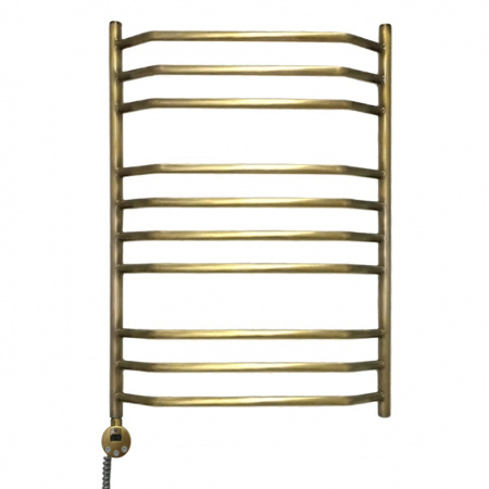 Полотенцесушитель электрический Domoterm Лаура П10 (500х800) (бронза) левый фото