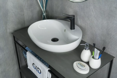 Накладная раковина GID N9088 55х45 фото