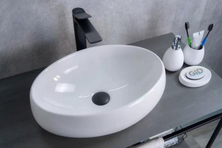 Накладная раковина GID 9030В 48х34 фото