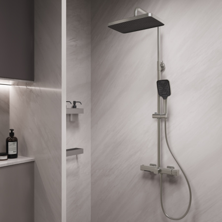 Душевая система Vincea Core VSFS-4CO1BN брашированный никель фото