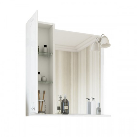 Зеркало-шкаф Sanflor Ксения Н0000000117 70 см L фото