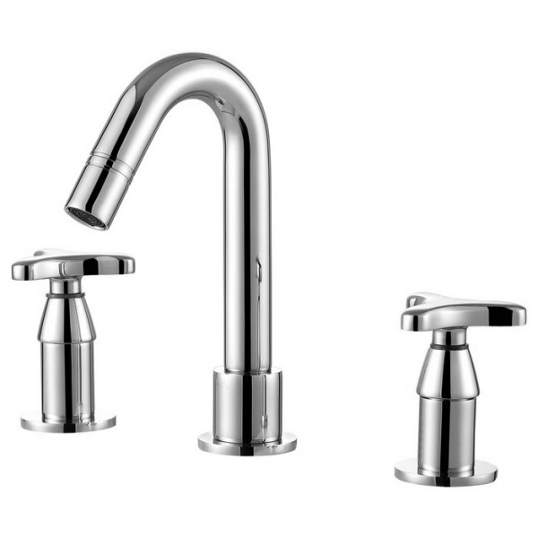 Смеситель для раковины двухвентильный D&K Goethe Hessen DA1384141 фото