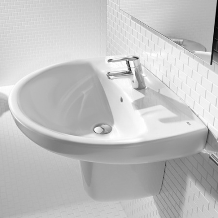 Подвесная раковина Roca Victoria 327391000 65 см фото