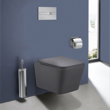 Подвесной унитаз безободковый Vincea Q-Line VT1-12MA с сиденьем фото