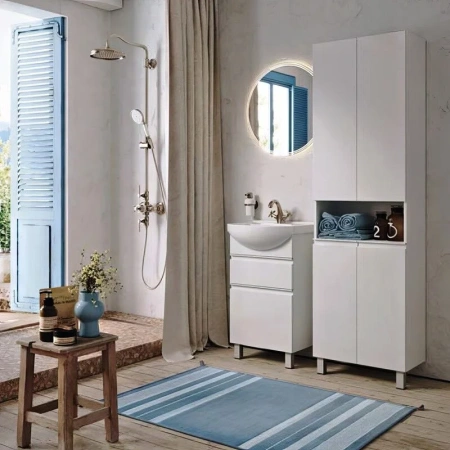 Шкаф-пенал напольный Aqwella Rodos ROD0555N фото