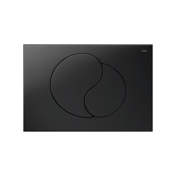 Клавиша смыва Iddis Unifix UNI02MBi77 черная матовая фото