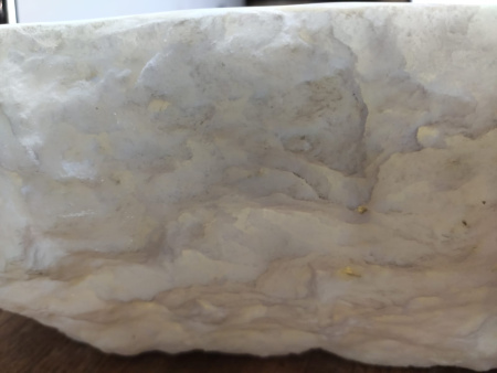 Накладная раковина из оникса Erozy White EO-01011 (45*44*15) фото