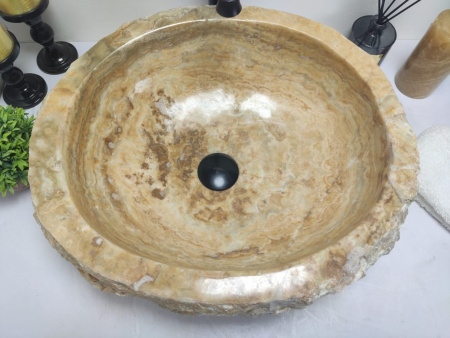 Раковина из оникса Indo Erozy Maluku EO-00044 фото