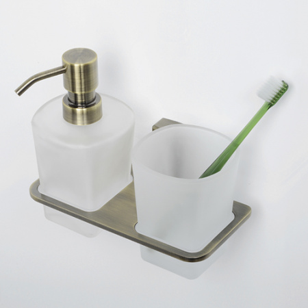 Держатель стакана и дозатора WasserKRAFT Exter К-5289 фото