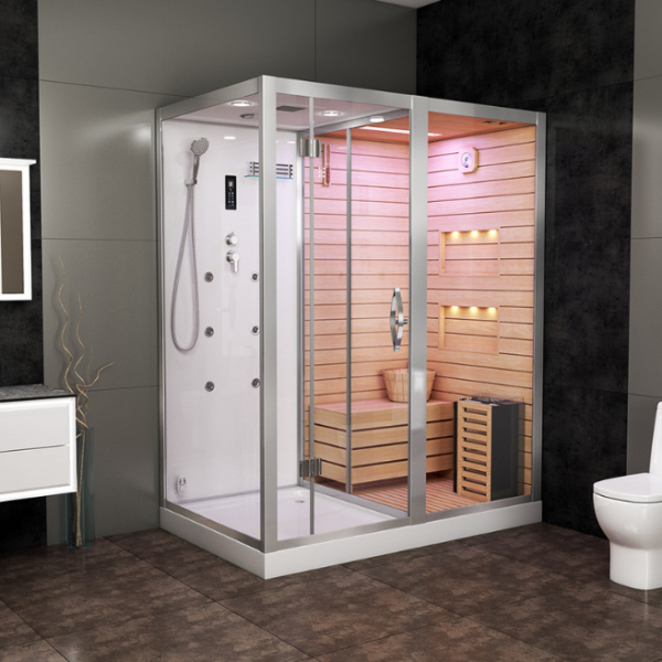 Душевая кабина с сауной Cerutti SPA Albano CT8349 180x110 фото