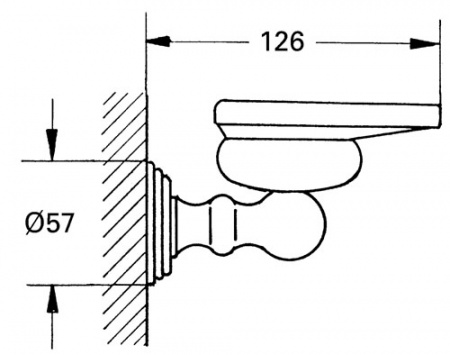Держатель для мыльницы Grohe Sinfonia 40045000 фото