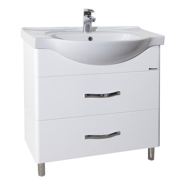 Тумба под раковину Bellezza Анкона 80 2 ящ. фото