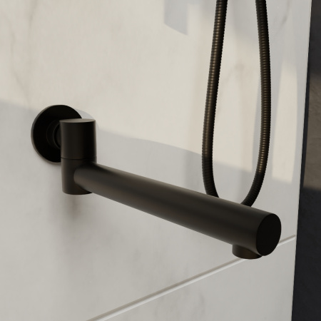 Душевая система скрытого монтажа RGW Shower Panels SP-55 51140855-04 черная фото
