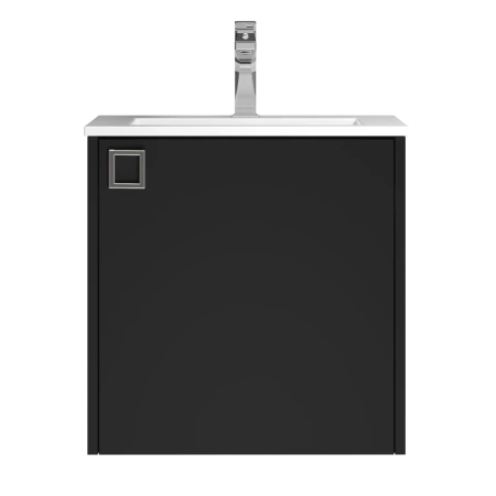 Тумба под раковину Uperwood Aurora TAurora50bm черная матовая фото