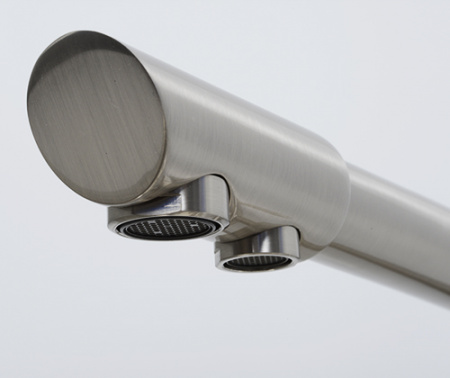 Смеситель для кухни кухни с фильтром для воды WasserKRAFT А8027 матовый хром фото