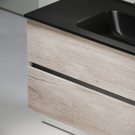 Тумба под раковину Sancos Urban UR100EG дуб галифакс натуральный фото