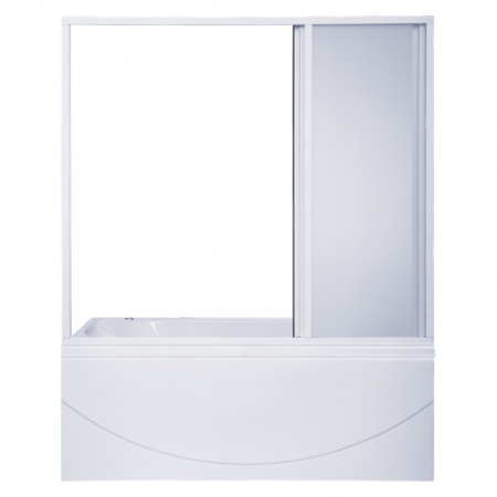 Шторка для ванны раздвижная Bas Ямайка пластик (3 ств.) фото