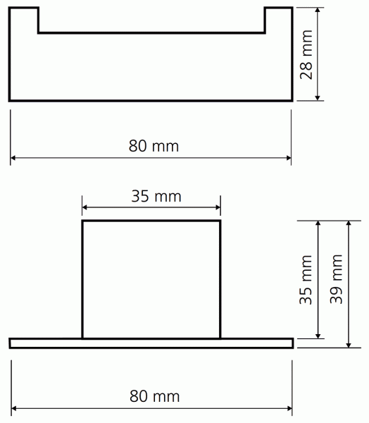 Крючок для ванной двойной Bemeta Nero 135006030 фото