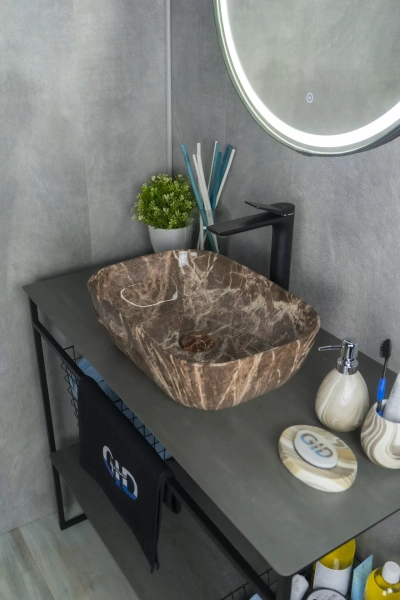 Накладная раковина GID MNC549 45,5х32,5 фото