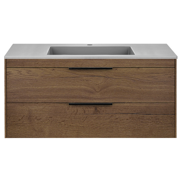 Тумба под раковину Vincea Chiara 2D VMC-2C2100TO T.Oak 100 см фото