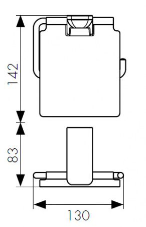Держатель для туалетной бумаги Kaiser Glory Br KH-4500 фото