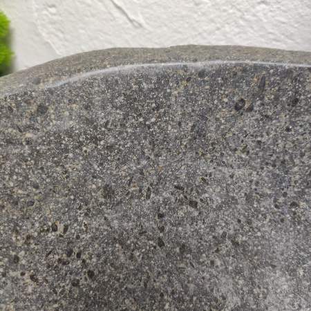 Накладная раковина из речного камня RS01299 (47*37*17) фото