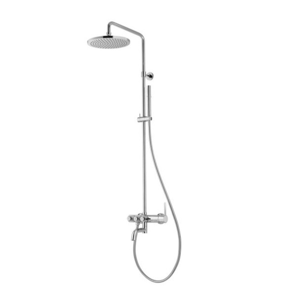 Душевая система (стойка) Cezares Eco ECO-CVD-01 хром фото