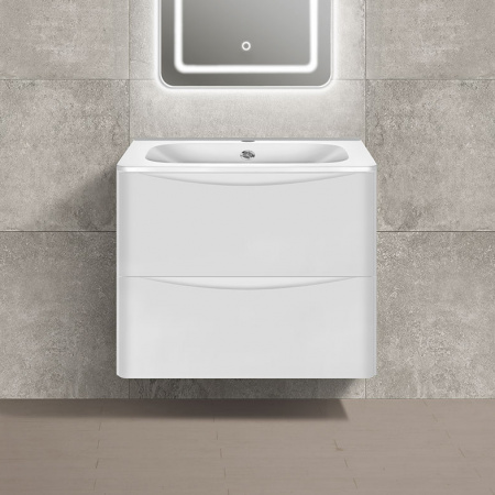 Тумба под раковину Vincea Paola VMC-2P600GW 60 см белая фото