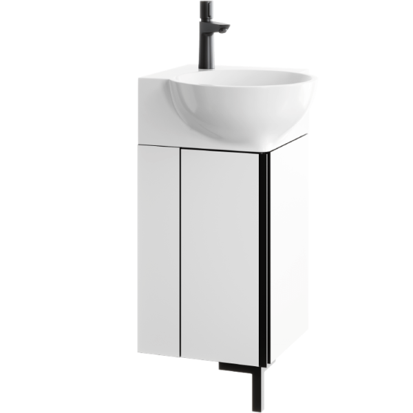 Тумба под раковину угловая Aqwella Porto 45 POR0104WB фото