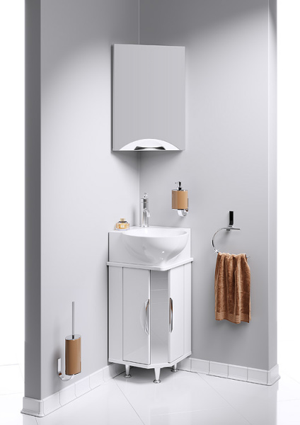 Зеркало-шкаф Aqwella Дельта 45 Del-m.04.33 фото