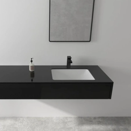 Смеситель для раковины Hansgrohe Vernis Shape 71561670 черный матовый фото