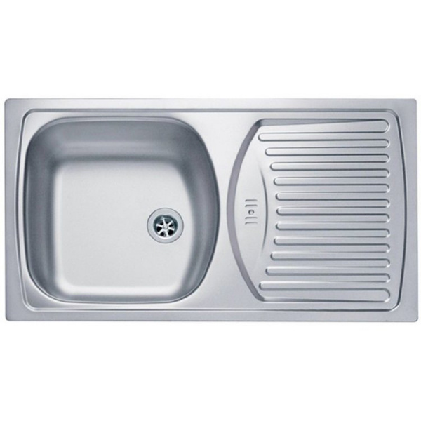 Мойка для кухни Alveus Basic 150 (Satin) слив 60 фото