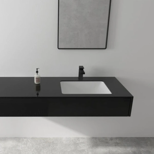 Смеситель для раковины Hansgrohe Vernis Shape 71561670 черный матовый фото