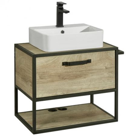 Тумба под раковину Акватон Лофт 65 1A242301LTDU0 дуб эндгрейн фото