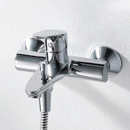 Смеситель для ванны с душем Bravat Drop F64898C-B фото