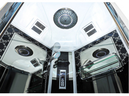 Душевая кабина Aqua Joy Modern AJ-3960B 90x90x215 фото
