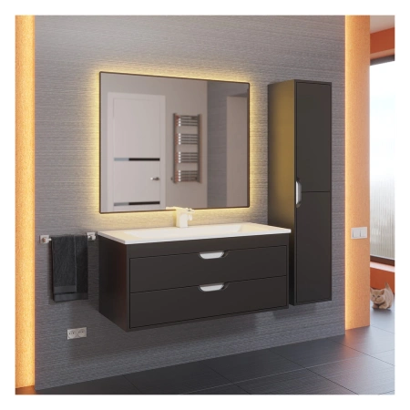 Шкаф-пенал Uperwood Modul 2930205301 черный фото