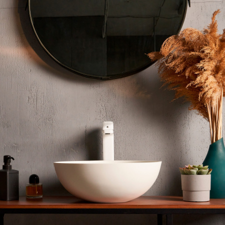 Накладная раковина Montebianco Nemi 390 20141 38x38 фото