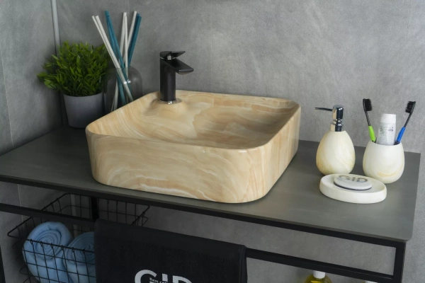 Накладная раковина GID MNC591 43х43 фото