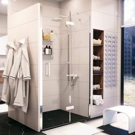 Душевая дверь WasserKRAFT Aller White 10H05RWHITE 120 см фото