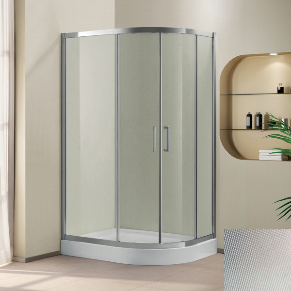 Душевой уголок Cezares Porta PORTA-RH-2-120/90-P-Cr 120x90 см фото