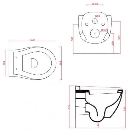 Унитаз подвесной Artceram Blend BLV001 01 00/ L3110 bi фото