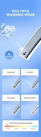 Умный электронный унитаз с функцией биде Santiline SL-5036 фото