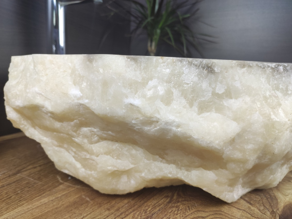 Накладная раковина из оникса Indo Erozy Бавиан Grey EO-00055 фото