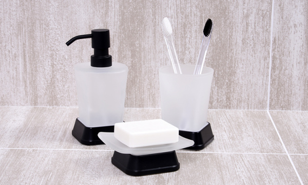 Дозатор для жидкого мыла WasserKRAFT Amper K-5499BLACK фото