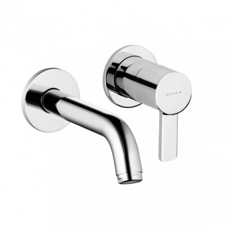 Смеситель для раковины настенный Kludi Zenta 382440575 18 см фото