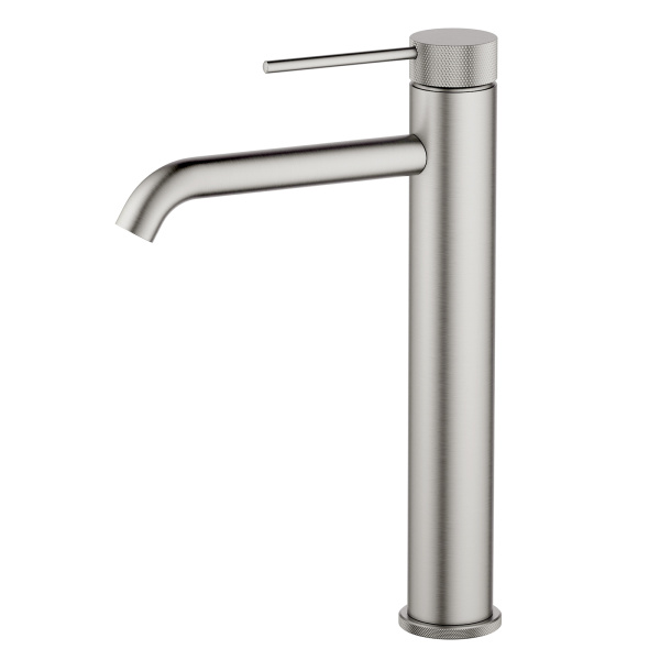 Высокий смеситель для раковины Timo Saona 2411/13F Никель фото