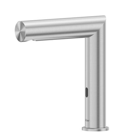 Сенсорный смеситель для раковины Abber Perfekte 316 AF8A101BSTS сталь брашированная фото