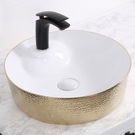 Накладная раковина CeramaLux NC D1306H025 45х45 фото